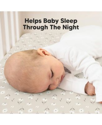 2pk Soothe Waterproof Fitted Crib Sheets for Girl, Boy, 100% Soft Cotton Crib Mattress Protector Sheet