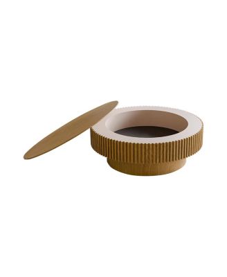 Solid Wood Veneered Modern Coffee Table with Storage