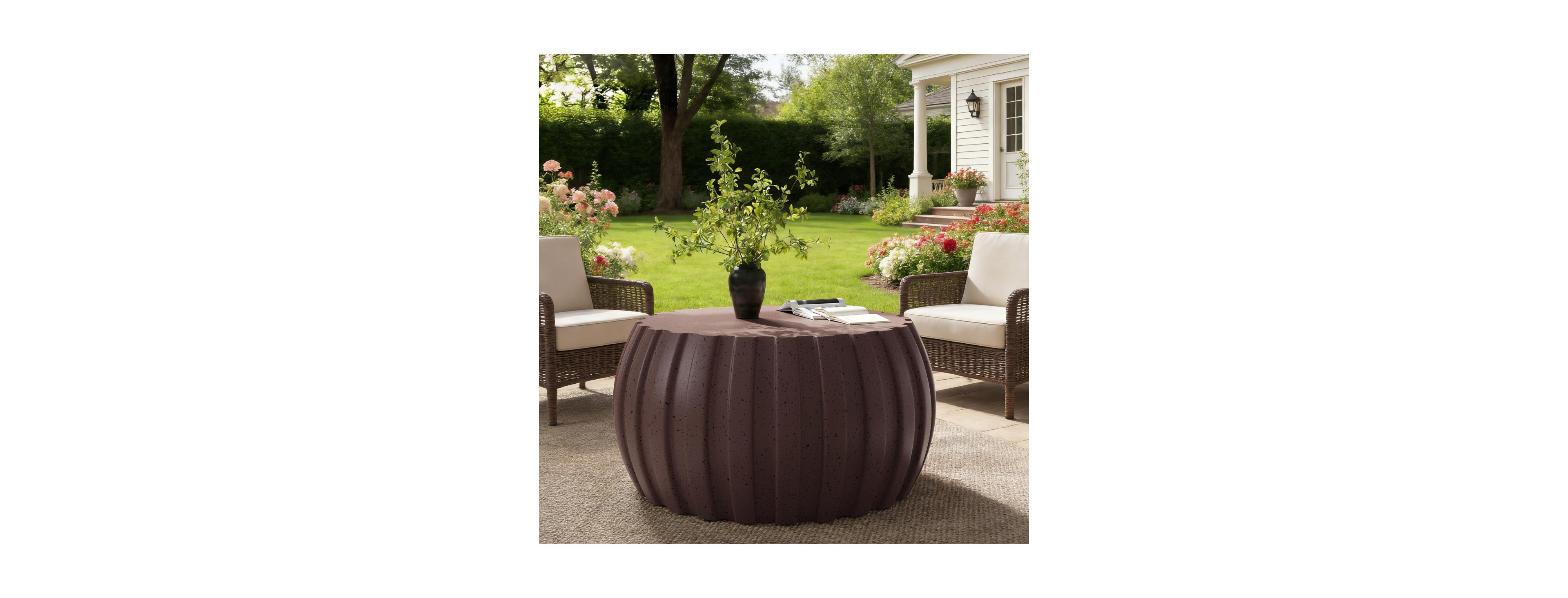 Streamdale Furniture Modern Waterproof Coffee Table