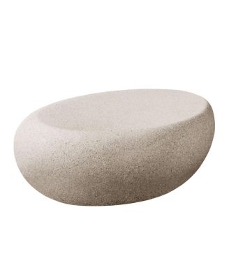 Fiberglass Rocks Coffee Table - No Assembly Required