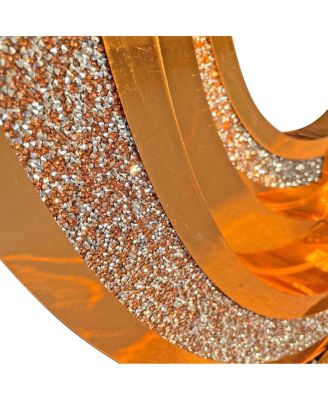 Crushed Diamond Mirrored Console Table