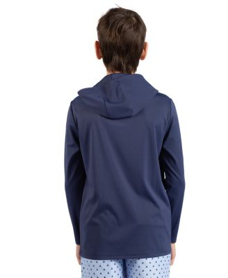 Boys Solid Long Sleeve Hoodie