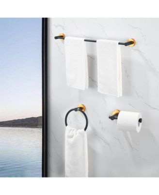Bathroom Collection 3-Piece Aluminum Towel Bar Set