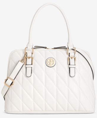Quilted Dome Satchel