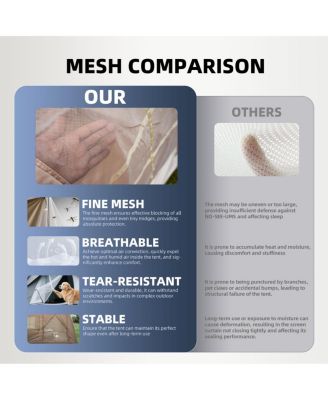 Inflatable Camping Tent - Easy Setup, 4-Season, Waterproof, 4-8 Person