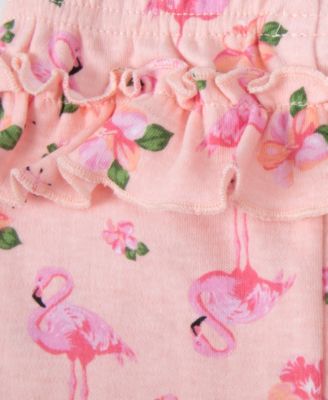 Baby Girls' Daddy’s Sweetheart Bodysuit, Shorts and Sunglasses, 3-Piece Set