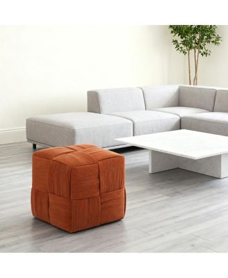 Soft Corduroy Ottoman Foot Rest