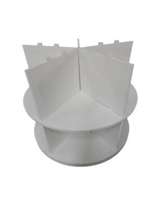 7 Tier Rotating Shoe Rack Tower, Spinning Shoe Display