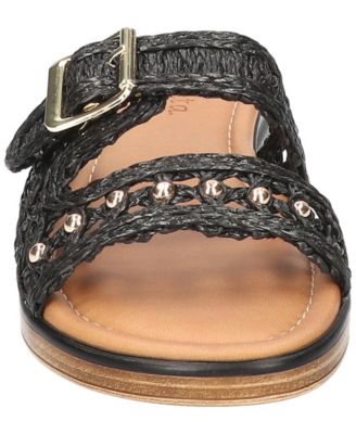 Women's Bar-Italy Slip-On Wedge Sandals