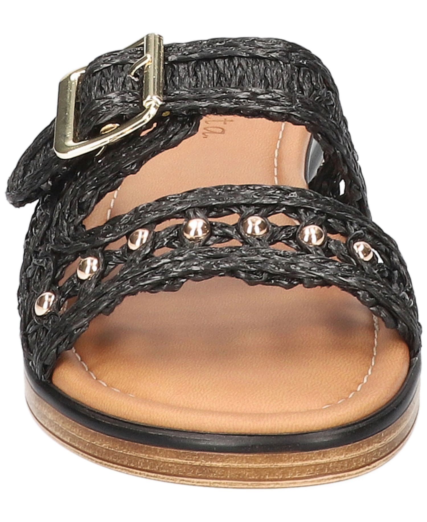 Women's Bar-Italy Slip-On Wedge Sandals