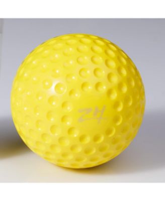 Pack of 12 Sting Free Dimpled Training Softballs 12 Inch Size Weighted 6.57 oz Practice Balls with High Friction Surface