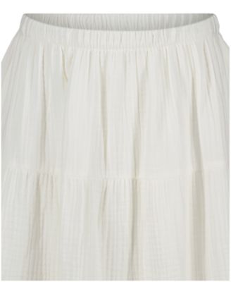 Girls' 7-16 Crinkle Knit Tiered Skirt