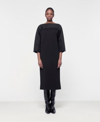 Women's Quilted Embroidered Dress