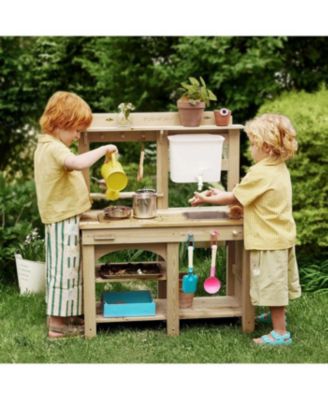 Mud Kitchen - DuoPlay Outdoor Play Kitchen for Kids