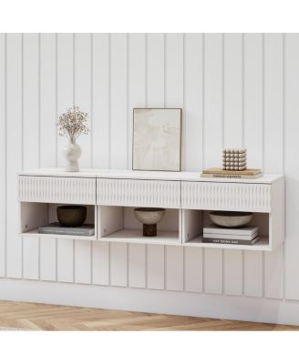  Minimalist Wood Side Table with Drawer