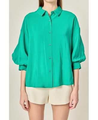Women's Balloon Sleeve Shirt