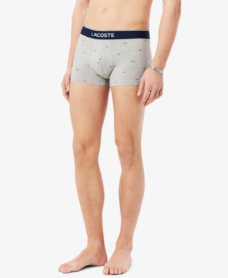 Lactose Men's Cotton Stretch Mini-Crocodile Trunks, 3-Pack