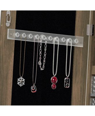 360° Swivel Jewelry Cabinet with Full Length Mirror