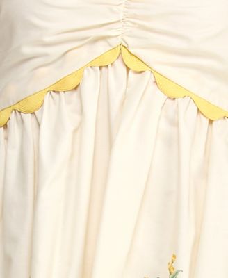 Juniors' Sleeveless Fit and Flare Dress