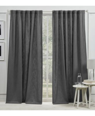 Vienna Light Filtering, Back Tab and Rod Pocket Single Curtain Panel