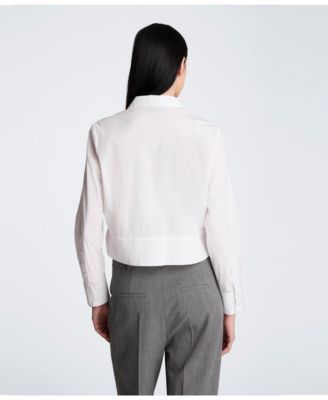 Women's Collared Long-Sleeve Shirt