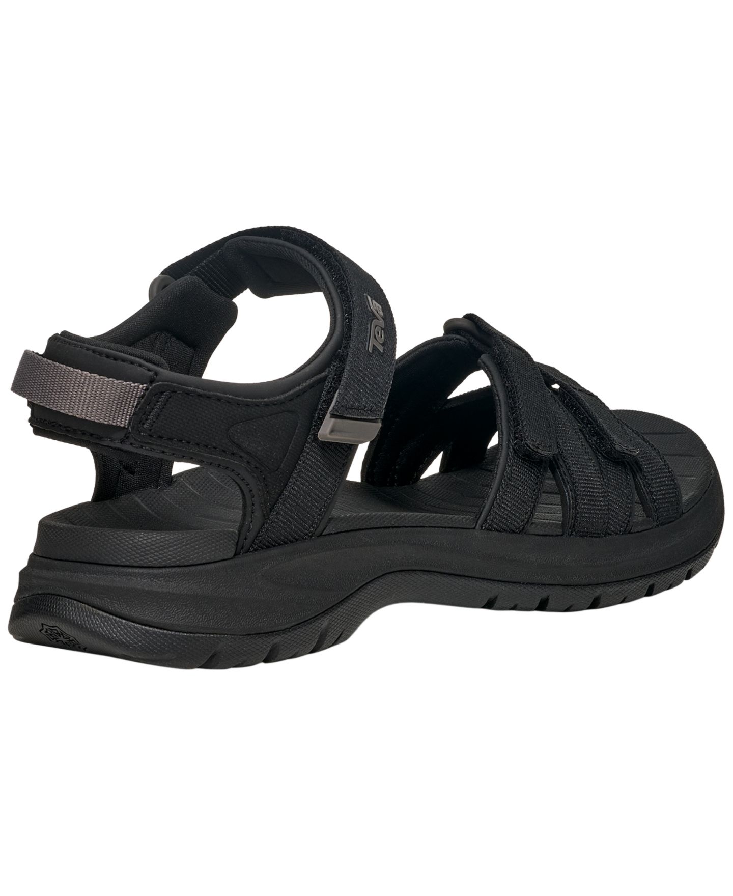 Женские сандалии Teva Tirra Sport Round Toe, цвет: Чёрный — фото 3