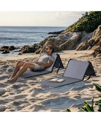 Portable Backrest Chair 1PK, Folding Lightweight Camp Seat