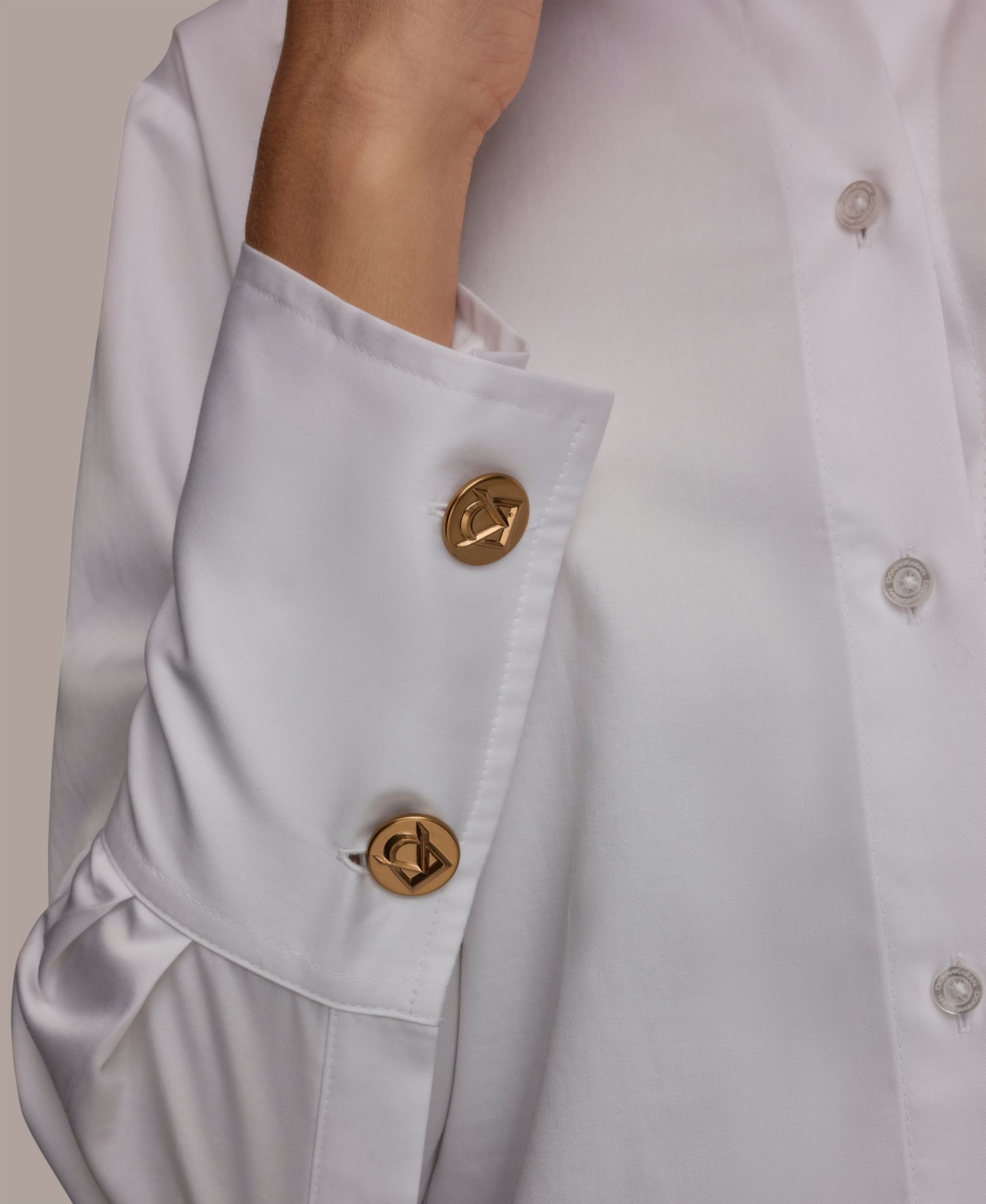 Women's Collared Poplin Shirt