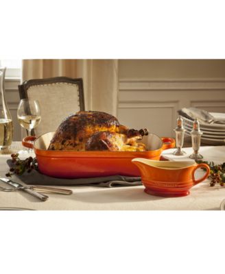 Enameled Cast Iron 5.25-Quart Rectangular Roaster