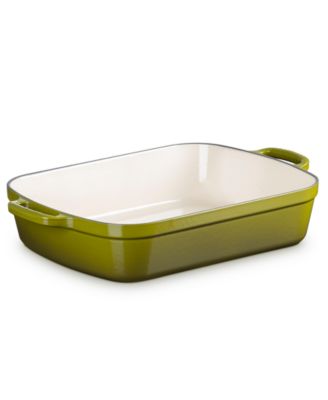 Enameled Cast Iron 5.25-Quart Rectangular Roaster