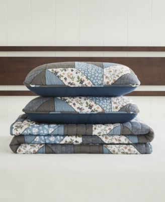 Jianna Patchwork Reversible 3-Pc. Quilt Sets, Full/Queen