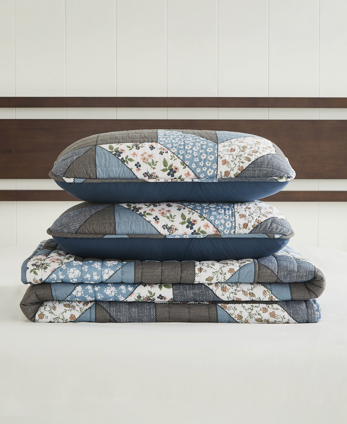 Lucky Brand Jianna Patchwork Reversible 3-Pc. Quilt Sets