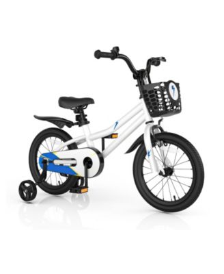 Kids Bike Adjustable with 2 Training Wheels