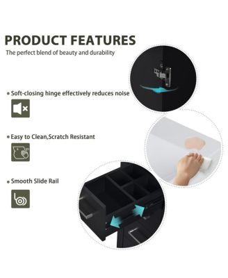 30" Modern Freestanding Bathroom Vanity with Ceramic Sink-Sillysis