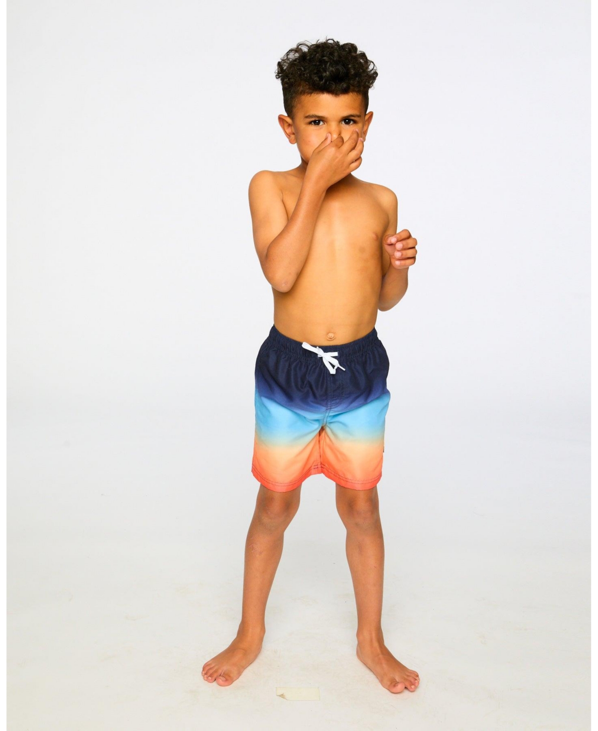 Deux par Boys Swim Trunks Gradient