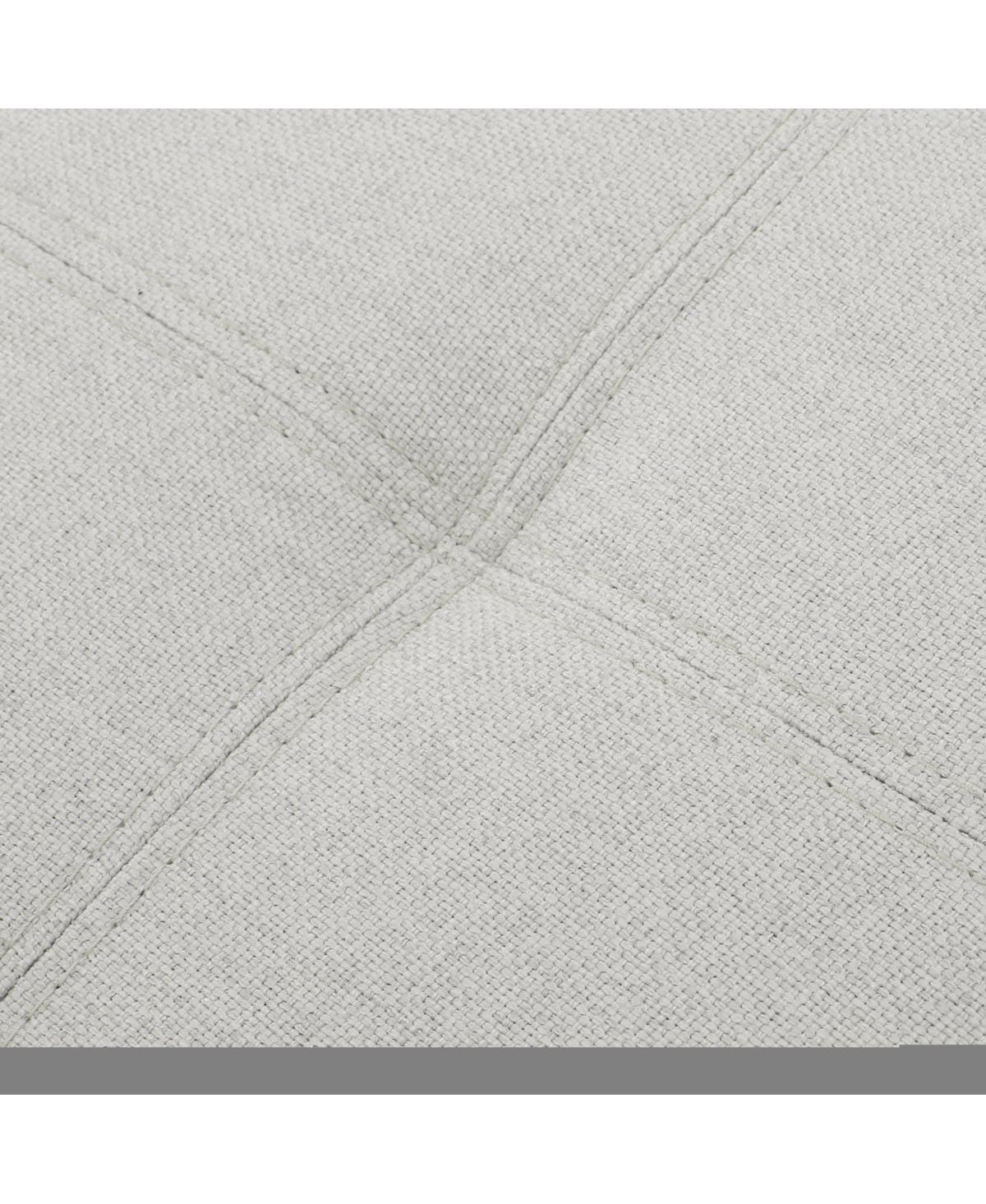 Streamdale Furniture Upholstered Storage Ottoman Bench -300lbs.