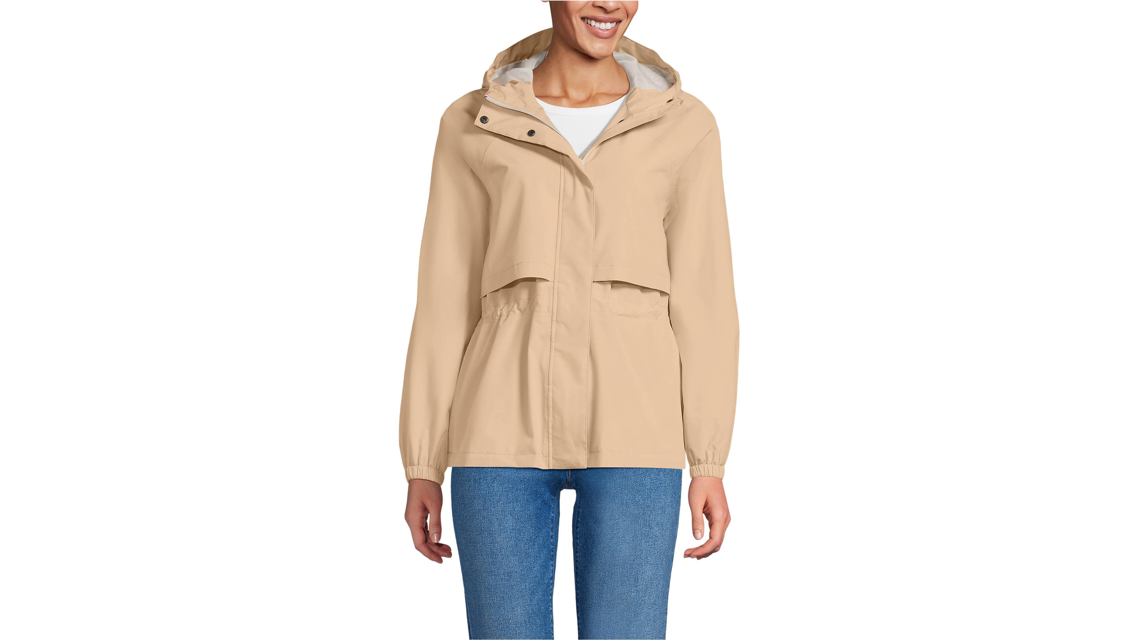 Lands' End Women's Squall Packable Rain Jacket