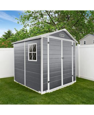 Streamdale  Furniture Plastic Outdoor Storage Shed with Lockable Door