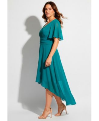 Women's High-Low Midi Dress