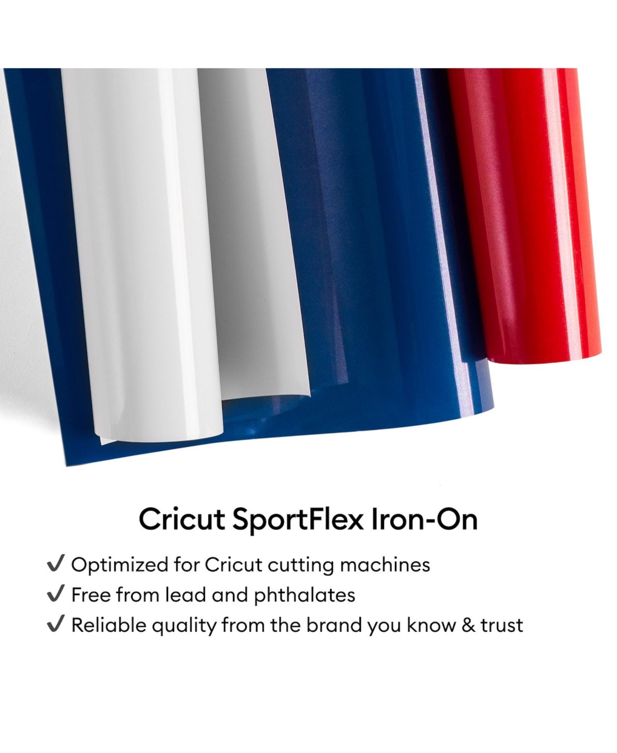 Cricut SportFlex Value Iron-on Heat Transfer Vinyl - 5 ft