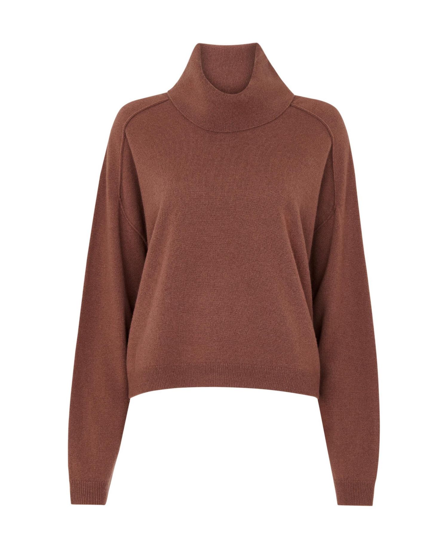 Women's Wool Cowl Neck Knit Sweater