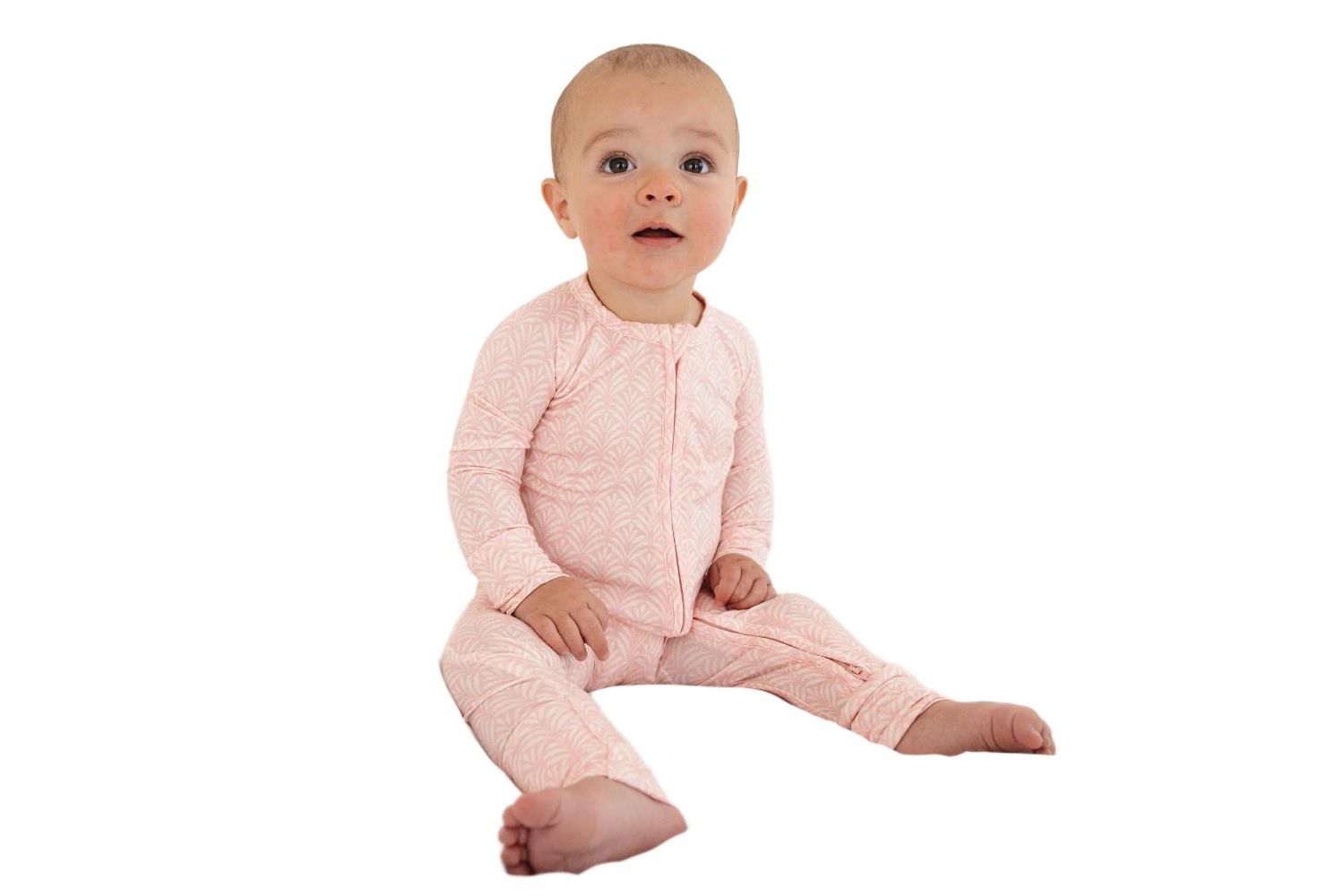 Baby Girls Pink Symphony Bamboo Sleeper