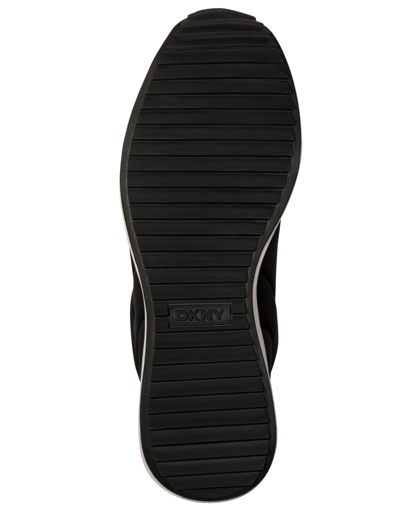 Женские кроссовки DKNY Kalindi Lace-Up Wedge, цвет: Чёрный — фото 5