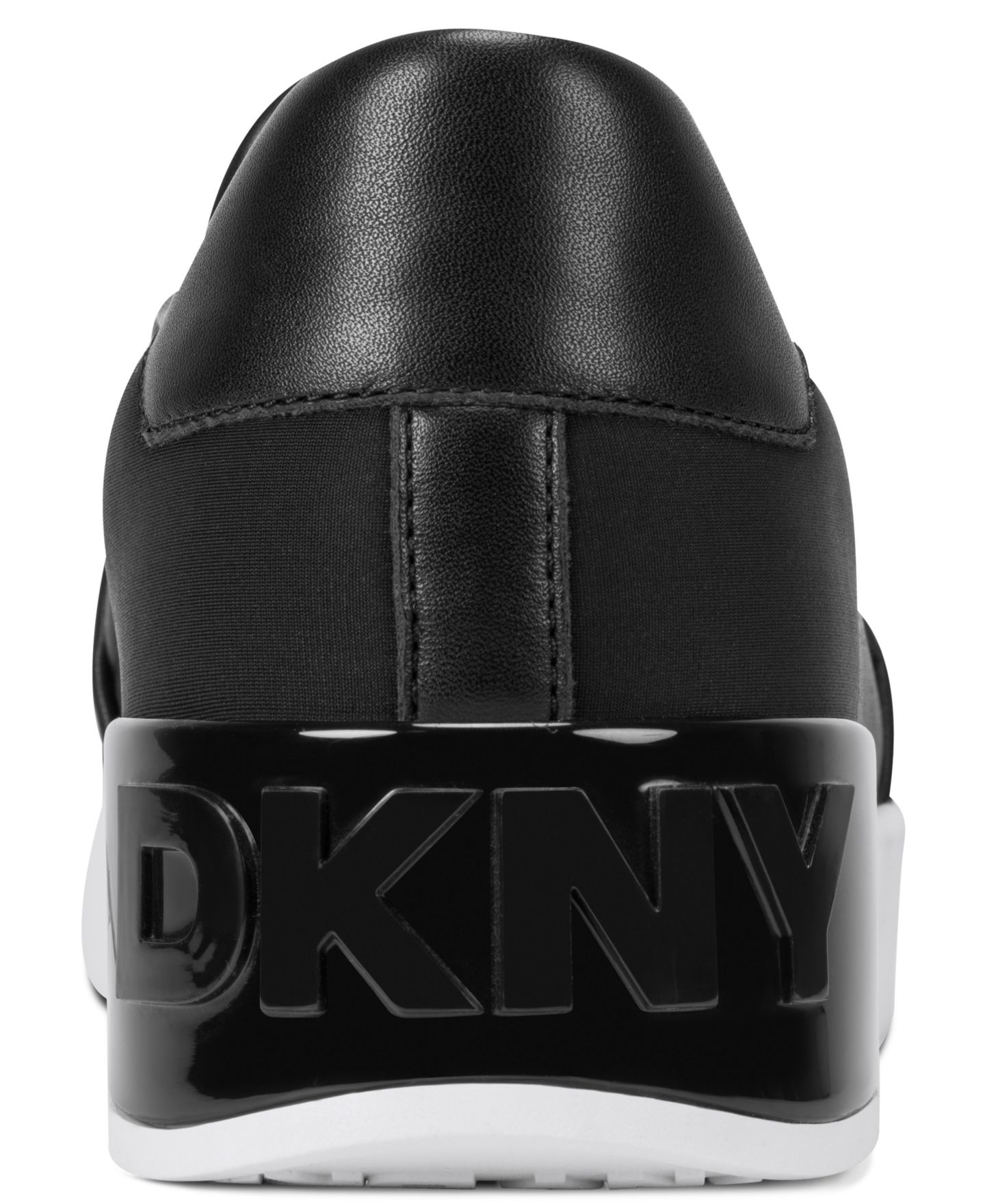 Женские кроссовки DKNY Marta Slip-On, цвет: Чёрный — фото 3