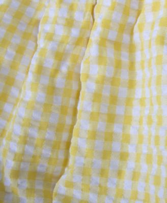 Baby Girls' Seersucker Floral Romper & Headband, 2-Piece Set