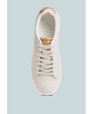 Women Minky Lace Up Casual Sneakers