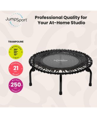 230 Fitness Trampoline, 39-inch | ESSENTIAL | Low-Impact Home Rebounder | 3-Piece Frame