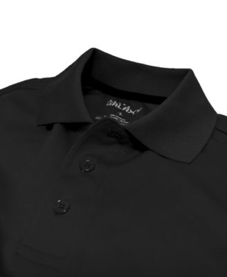 Men's Dry Fit Moisture-Wicking Polo Shirt Set, 5-Pack