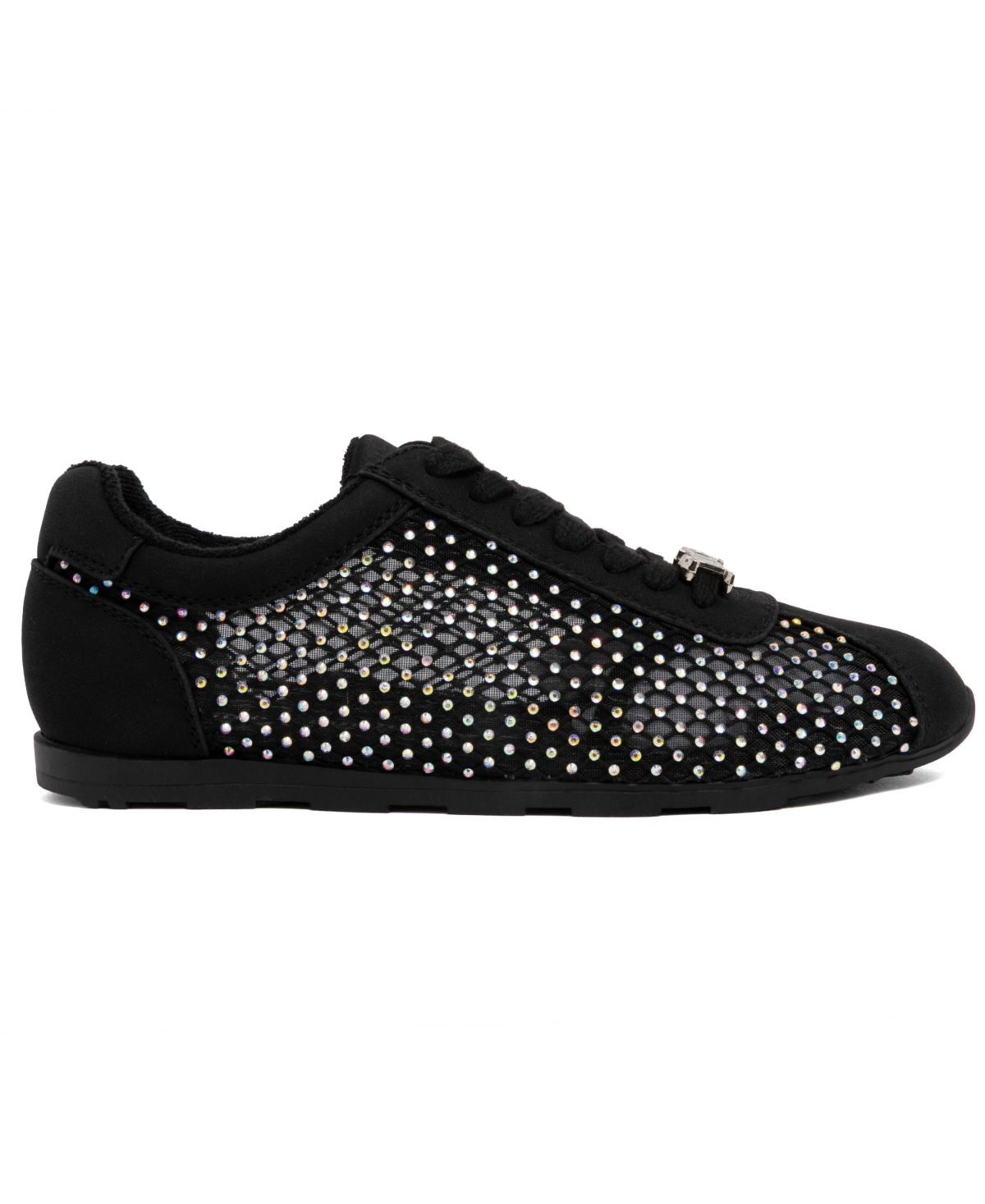 Juicy Couture Women's Flirt Rhinestone Mesh Lace-Up Sneakers