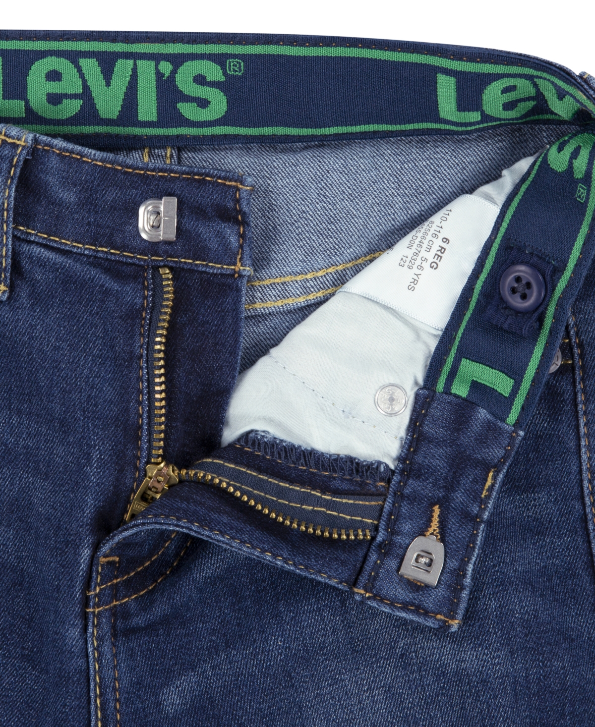 Levi's Boys 4-7x Slim Fit Eco Performance Shorts